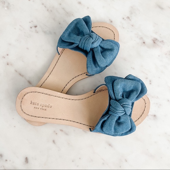 Kate Spade New York Sasha Bow Slide Sandal - Picture 7 of 11